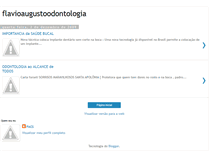 Tablet Screenshot of flavioaugustoodontologia.blogspot.com