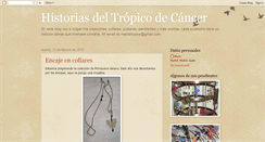 Desktop Screenshot of historiasdeltropicodecancer.blogspot.com