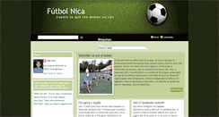 Desktop Screenshot of nicafut.blogspot.com