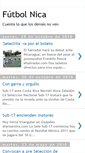 Mobile Screenshot of nicafut.blogspot.com