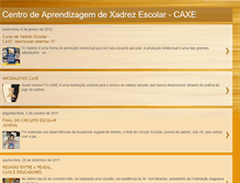 Tablet Screenshot of caxe2007.blogspot.com