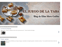 Tablet Screenshot of eljuegodelataba.blogspot.com