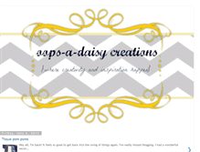 Tablet Screenshot of oops-a-daisycreations.blogspot.com