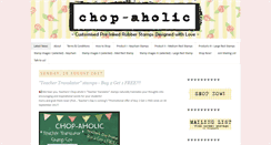 Desktop Screenshot of chop-aholic.blogspot.com