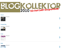 Tablet Screenshot of blogkollektor2.blogspot.com