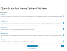 Tablet Screenshot of capnhatgame.blogspot.com