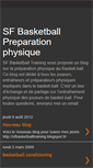 Mobile Screenshot of basketprepaphysique.blogspot.com