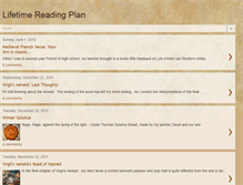 Tablet Screenshot of lifetimereadingplan.blogspot.com