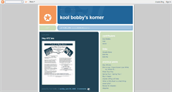 Desktop Screenshot of koolbobby.blogspot.com