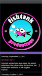 Mobile Screenshot of fishtank-productions.blogspot.com