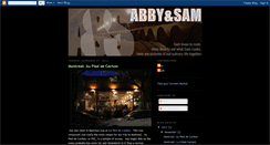 Desktop Screenshot of abby-n-sam.blogspot.com