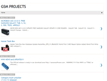 Tablet Screenshot of gsm-projects.blogspot.com