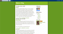 Desktop Screenshot of elainemarie27.blogspot.com