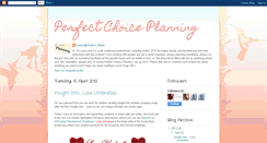 Desktop Screenshot of perfectchoiceplanning.blogspot.com