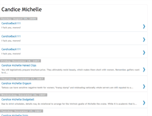 Tablet Screenshot of candicemichelle-on.blogspot.com