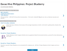 Tablet Screenshot of davaohive101.blogspot.com