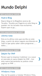 Mobile Screenshot of mundodelphi.blogspot.com