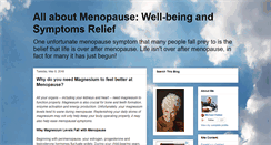 Desktop Screenshot of menopause-aid.blogspot.com