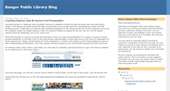 Desktop Screenshot of bangorpubliclibrary.blogspot.com