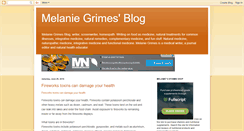 Desktop Screenshot of melanie-grimes.blogspot.com