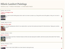 Tablet Screenshot of lambertpaintings.blogspot.com