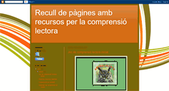 Desktop Screenshot of lecturaycomprensio.blogspot.com