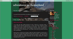 Desktop Screenshot of chomeychom.blogspot.com