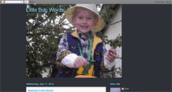 Desktop Screenshot of littlebugwords.blogspot.com