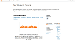 Desktop Screenshot of corporatnews-latam.blogspot.com