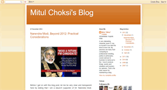 Desktop Screenshot of mitulpchoksi.blogspot.com