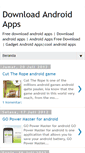 Mobile Screenshot of downloadandroidapps.blogspot.com