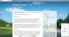 Desktop Screenshot of anugerahnurani.blogspot.com