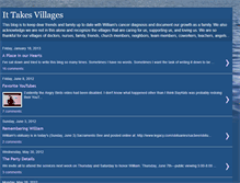 Tablet Screenshot of ittakesvillages.blogspot.com