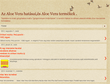 Tablet Screenshot of aloeveratermekek.blogspot.com