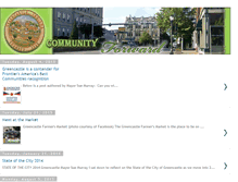 Tablet Screenshot of communityforwardgreencastle.blogspot.com