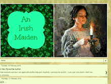 Tablet Screenshot of anirishmaideninaust.blogspot.com