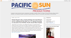 Desktop Screenshot of pacificsunproductions.blogspot.com