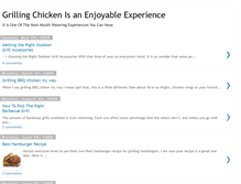 Tablet Screenshot of grillingchicken.blogspot.com