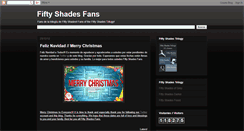 Desktop Screenshot of fiftyshadesfans.blogspot.com