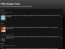 Tablet Screenshot of fiftyshadesfans.blogspot.com