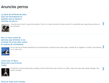 Tablet Screenshot of anunciosperros.blogspot.com