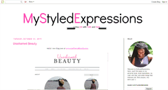 Desktop Screenshot of mystyledexpressions.blogspot.com