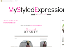 Tablet Screenshot of mystyledexpressions.blogspot.com