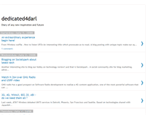 Tablet Screenshot of dedicated4darl.blogspot.com
