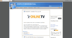 Desktop Screenshot of infocommercial.blogspot.com