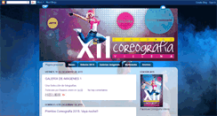 Desktop Screenshot of coreografiavillena.blogspot.com