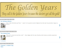 Tablet Screenshot of lindasgoldenyears.blogspot.com