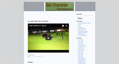 Desktop Screenshot of bardeportes.blogspot.com