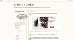 Desktop Screenshot of makeup-corner.blogspot.com