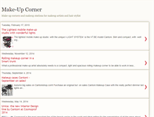 Tablet Screenshot of makeup-corner.blogspot.com